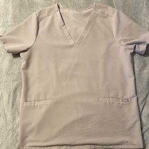 Figs Slate Casma Scrub Top Size Large